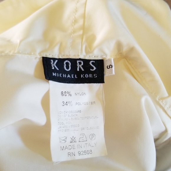 Kors by Michael Kors White Hooded Windbreaker - Picture 5 of 5
